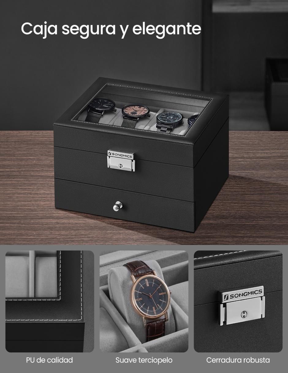 Caja reloj Bridie rectangular 2