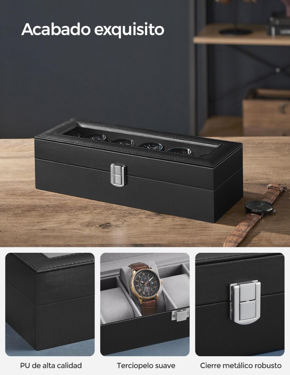 Caja reloj Bridie rectangular 2