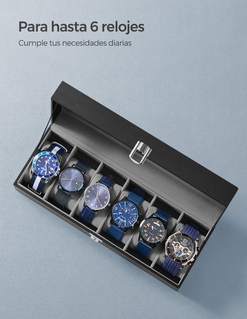 Caja reloj Bridie rectangular 4