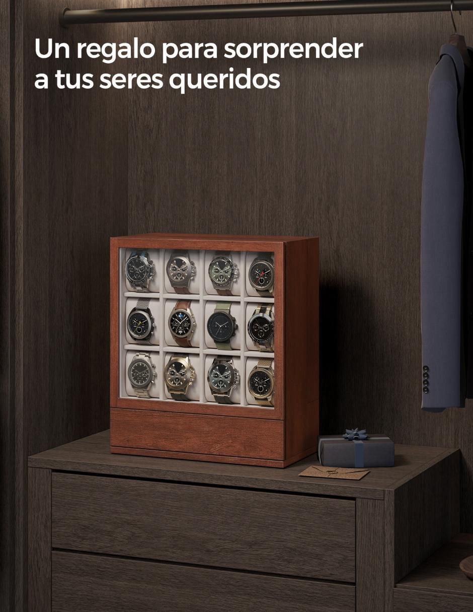 Caja reloj Anicia rectangular 5