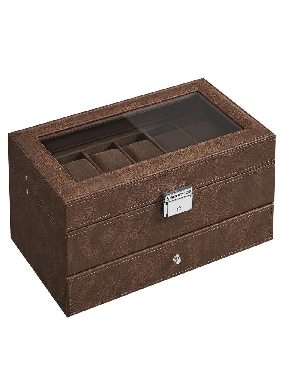 Caja reloj Bridie rectangular con 1 pieza