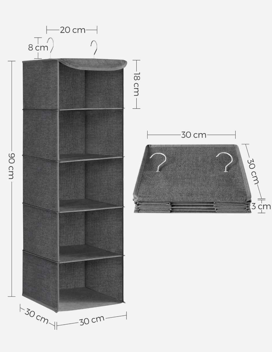 Organizador colgante armable Trent 2
