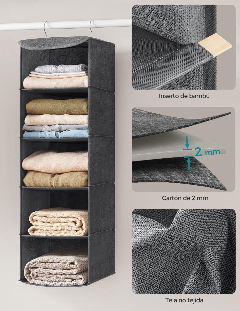 Organizador colgante armable Trent 4