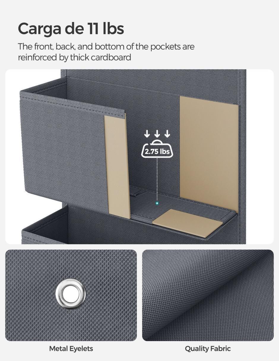 Organizador colgante armable Trent 4