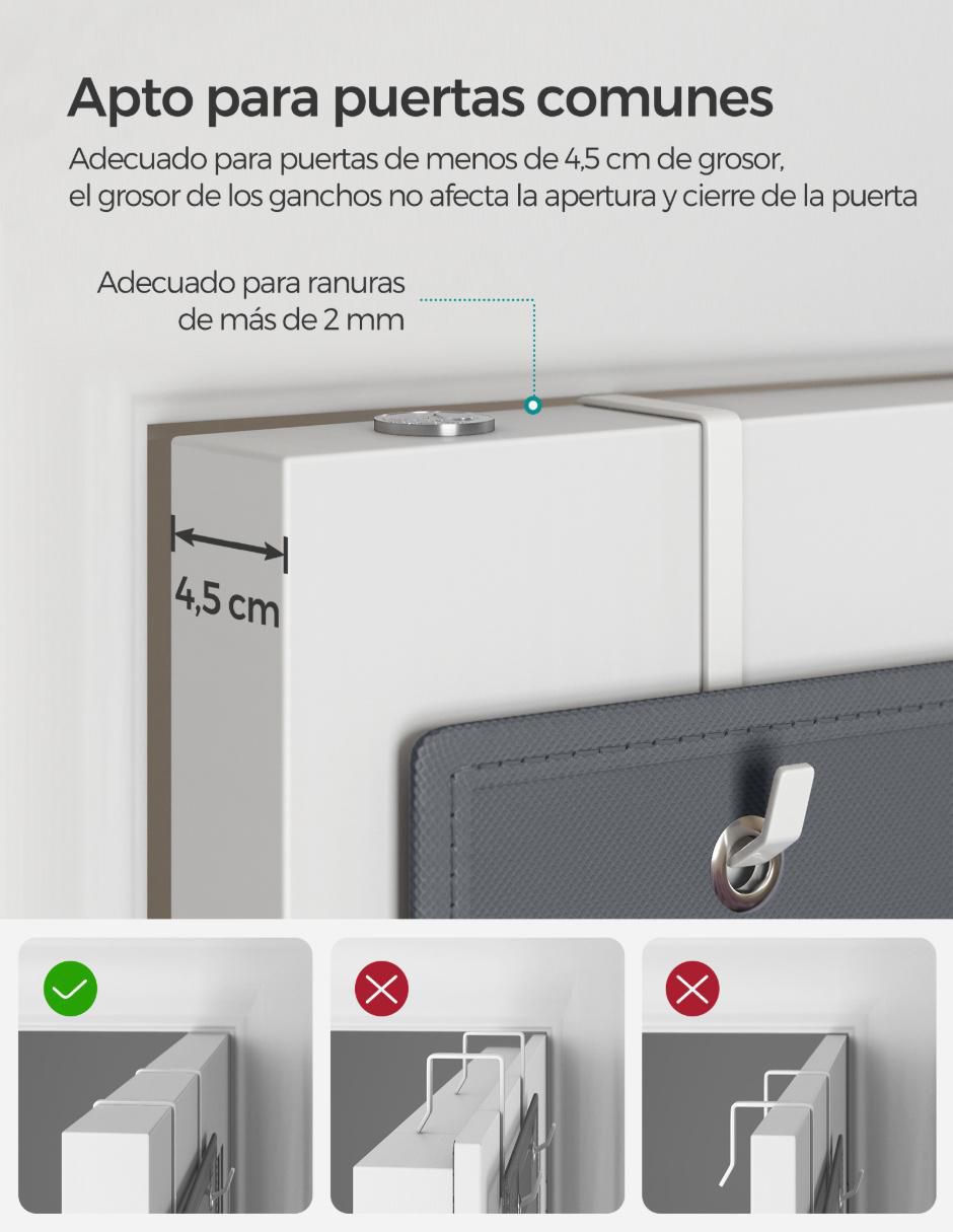 Organizador colgante armable Trent 5