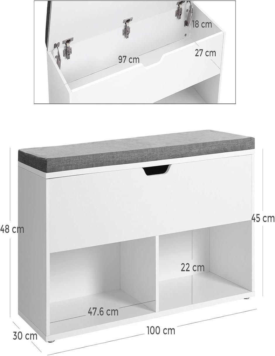Zapatera armable Mueble Custos para  4 pares de zapatos adulto 7