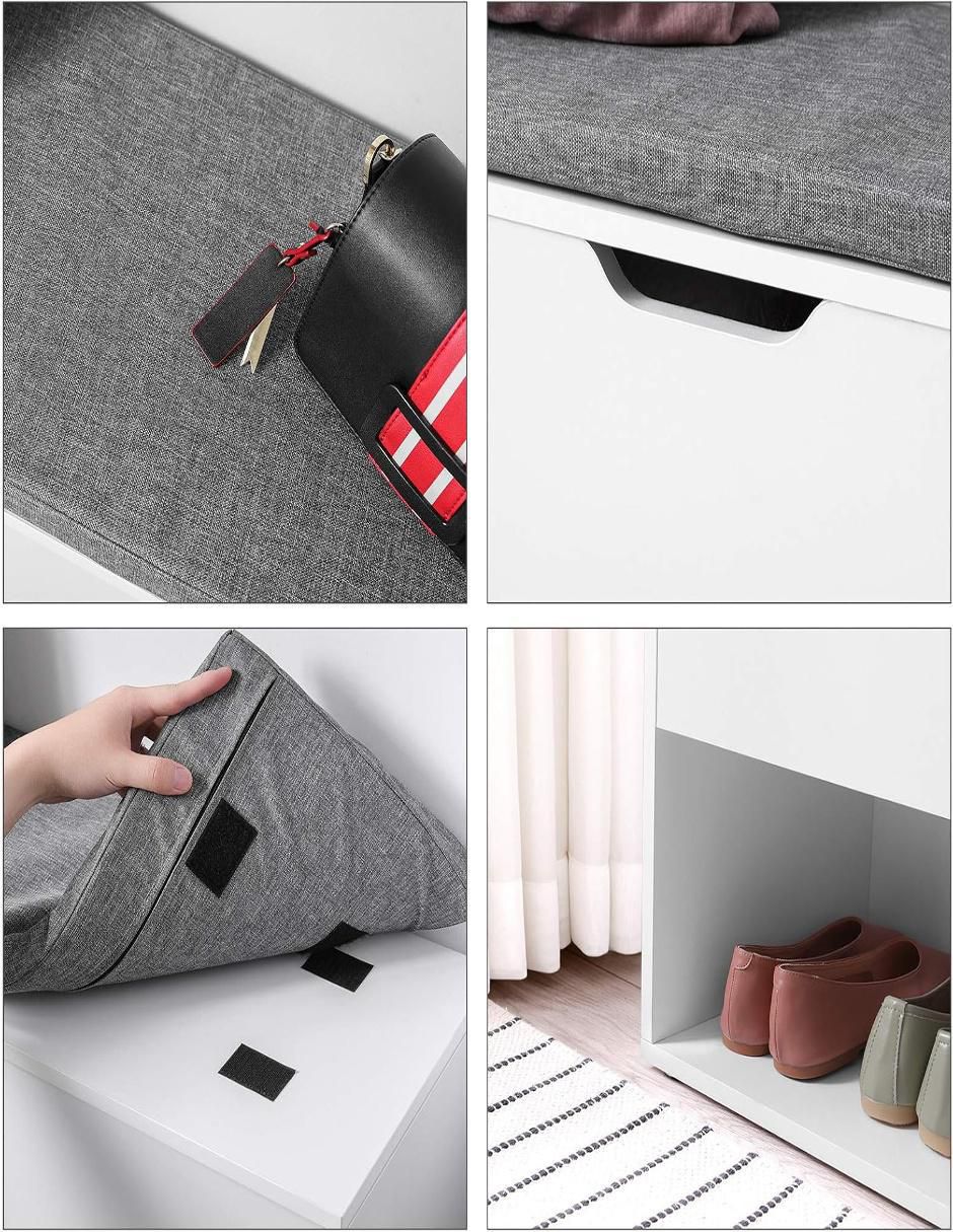 Zapatera armable Mueble Custos para  4 pares de zapatos adulto 4