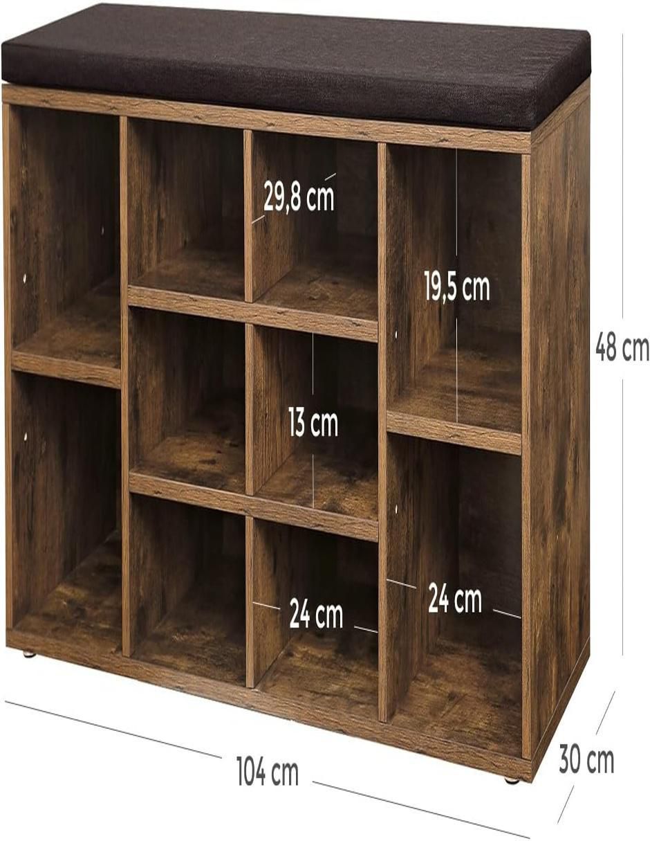 Zapatera armable mueble  Custos para 10 pares de zapatos adulto 2