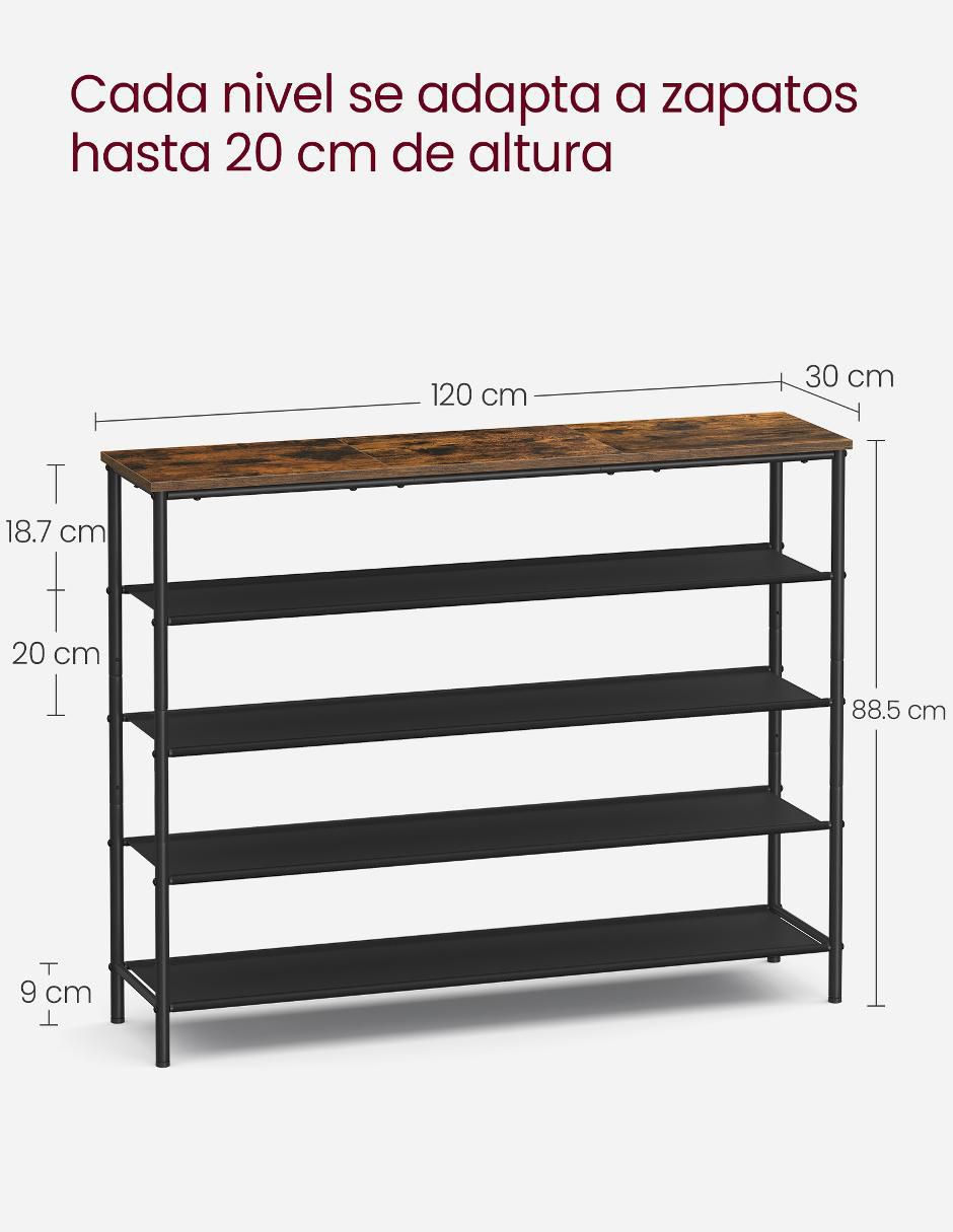 Zapatera armable Bont para 20 pares de zapatos adulto 6