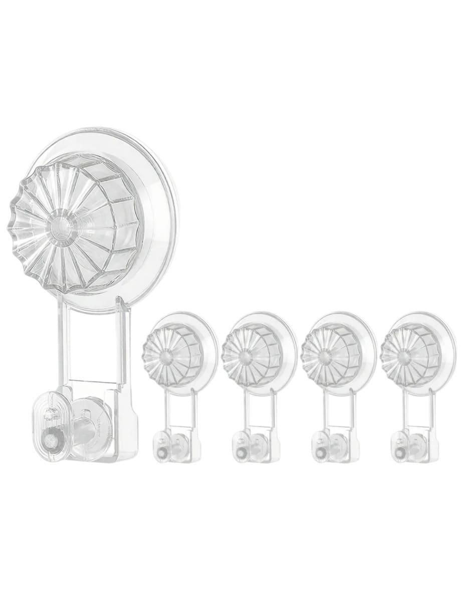 Perchero de pared de ABS 5 ganchos