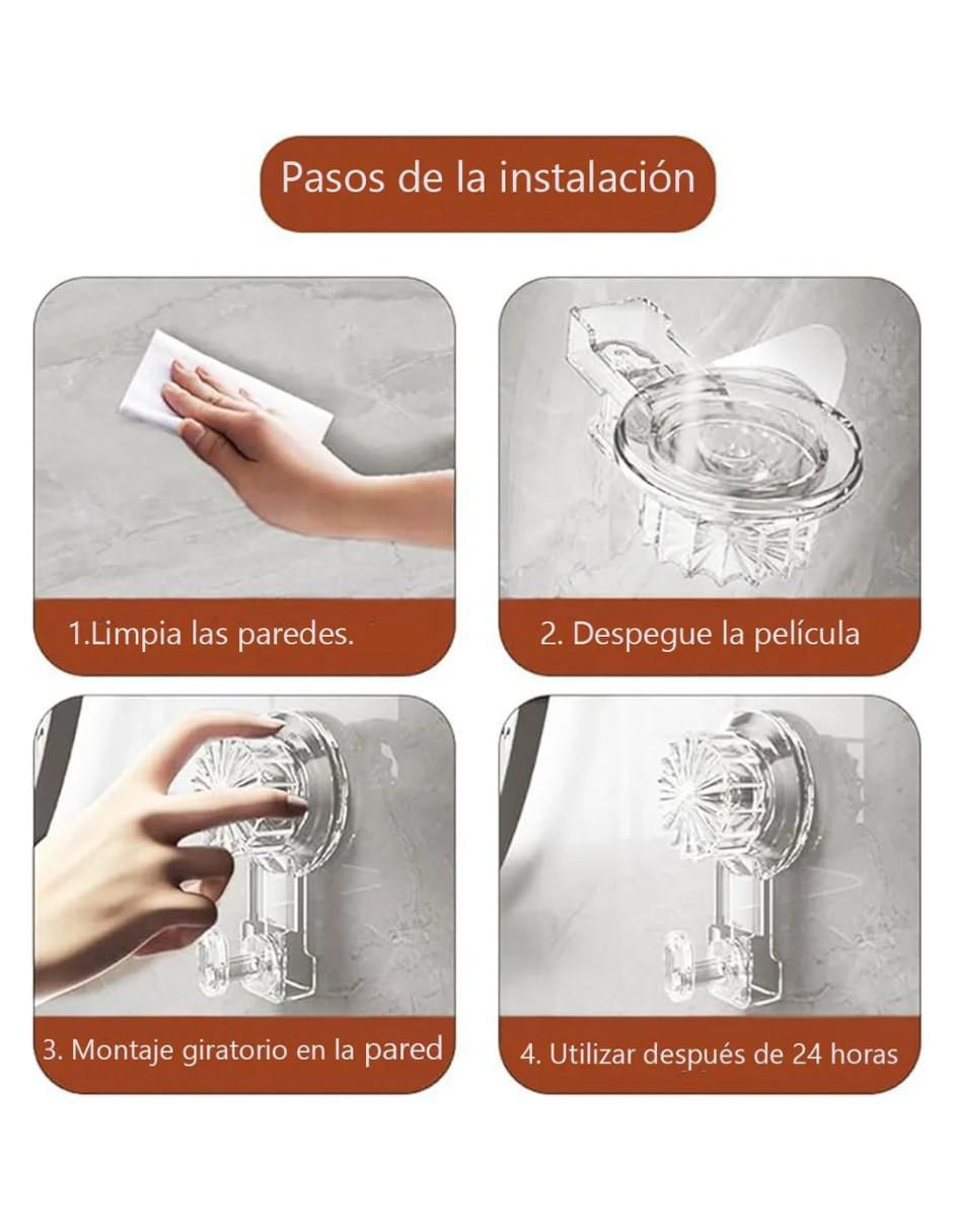 Perchero de pared de ABS 5 ganchos 2