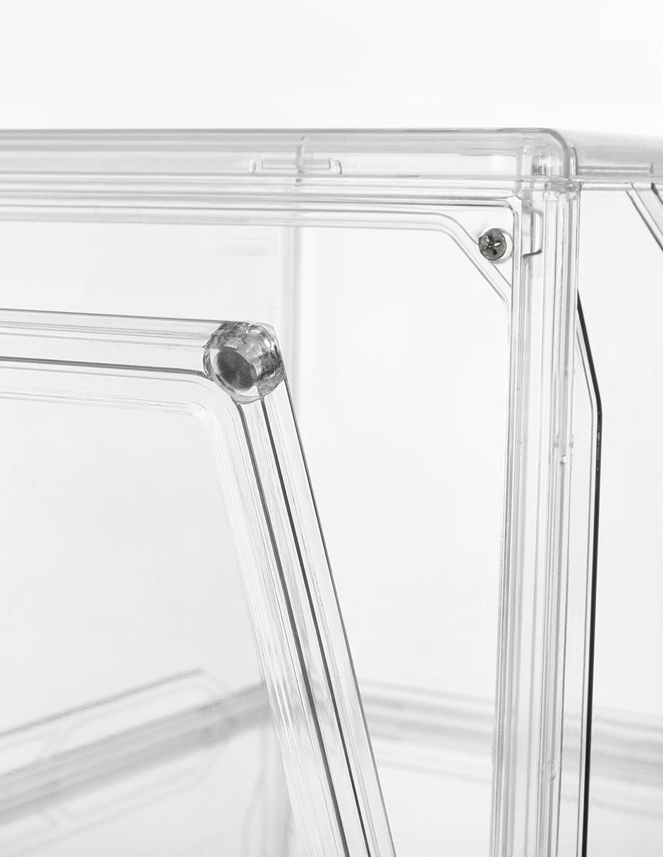 Zapatera armable caja almacenadora para 12 pares de zapatos adulto 3