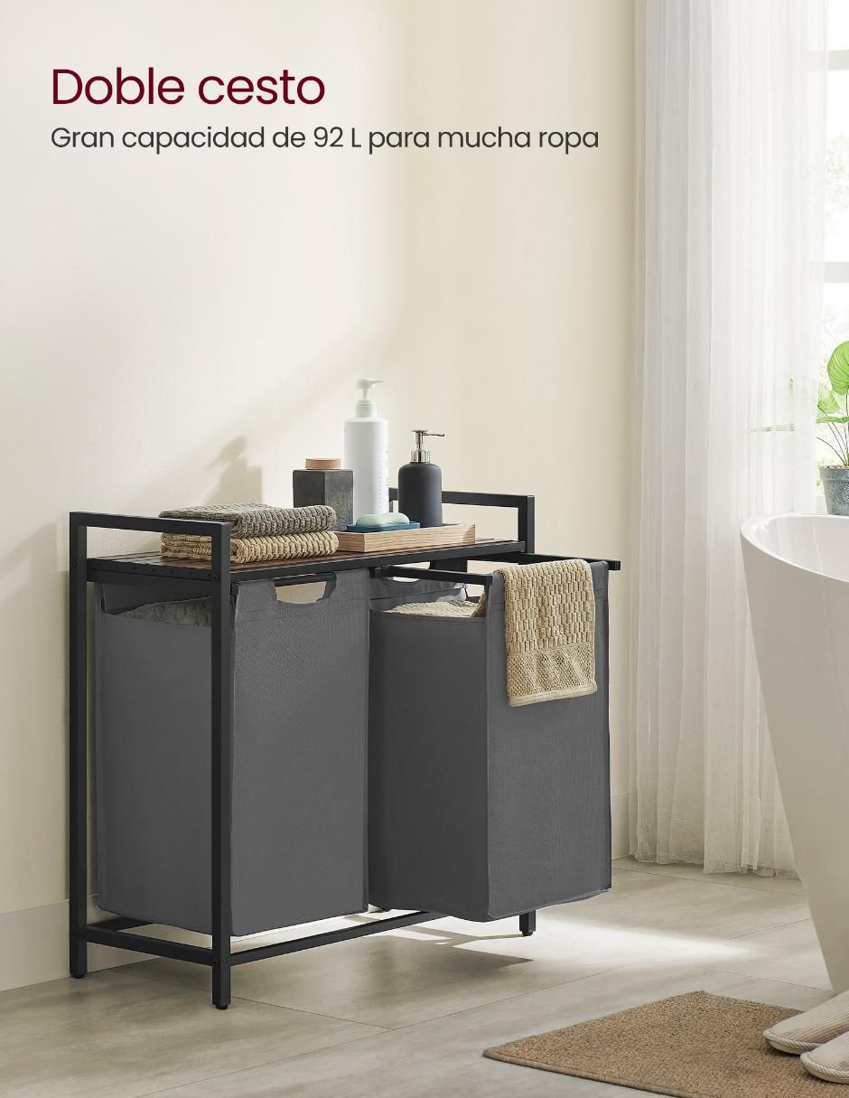 Cesto multiusos Brenta de acero 3