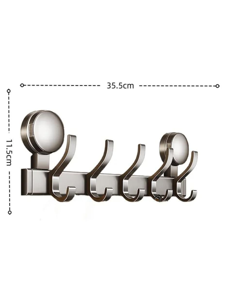 Perchero de pared 5 ganchos 4