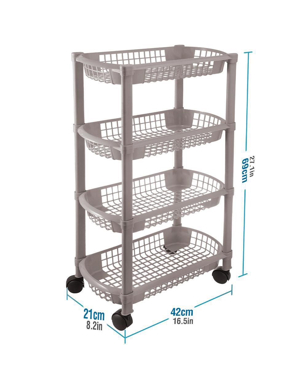 Carrito organizador armable 3