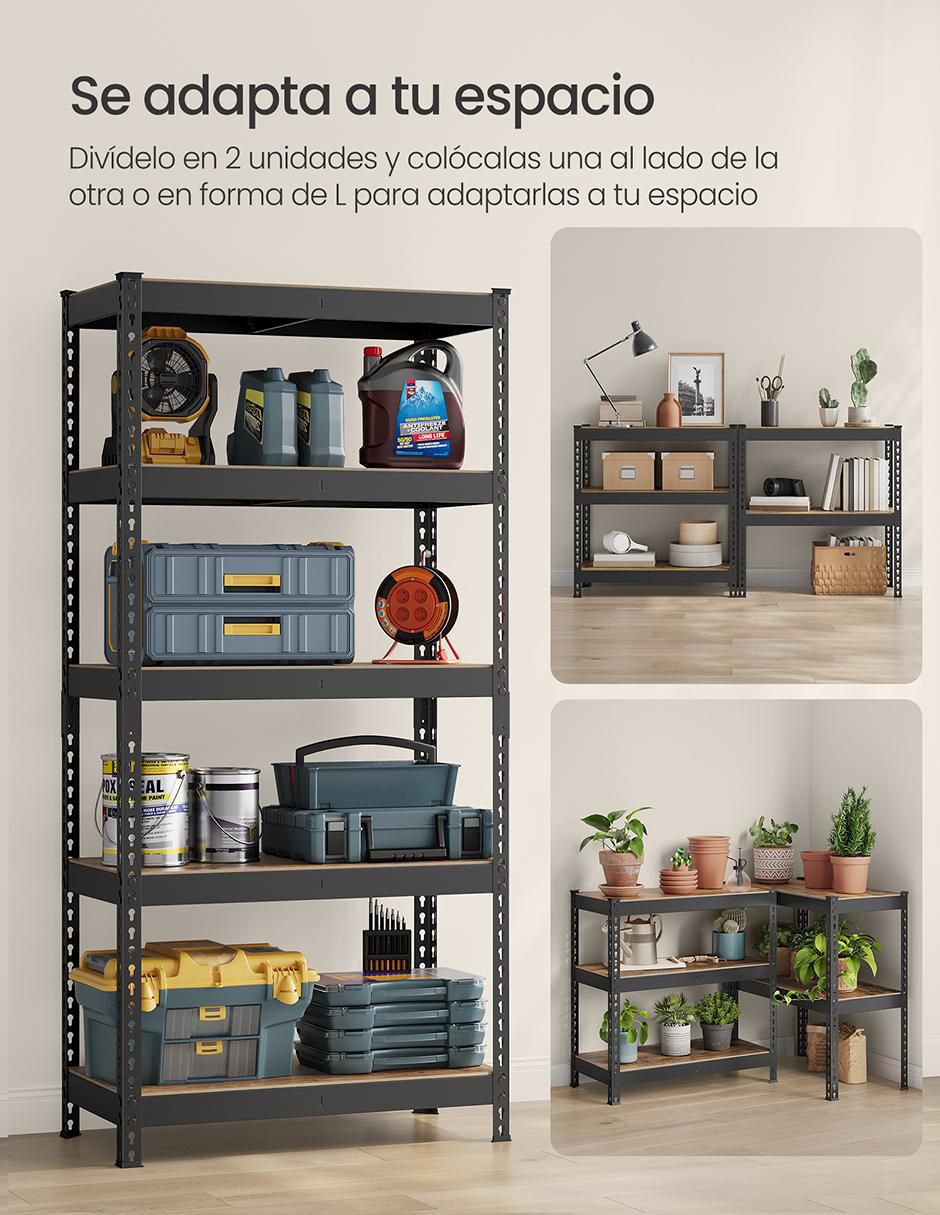 Estante de MDF Cozory MGLR450B11 5