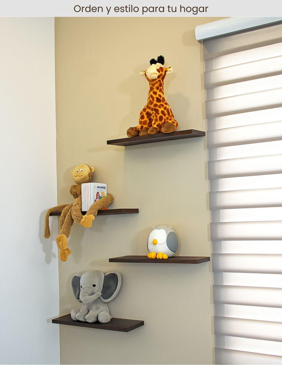 Set repisa armable de MDF 4