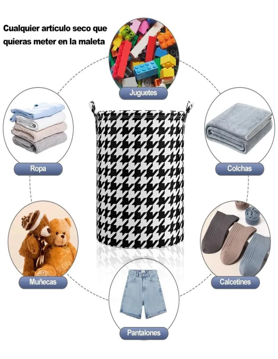 Set cesto multiusos de lona 3