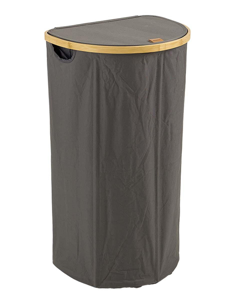 Cesto para ropa de mezcla de materiales Cesto para ropa de mezcla de materiales
