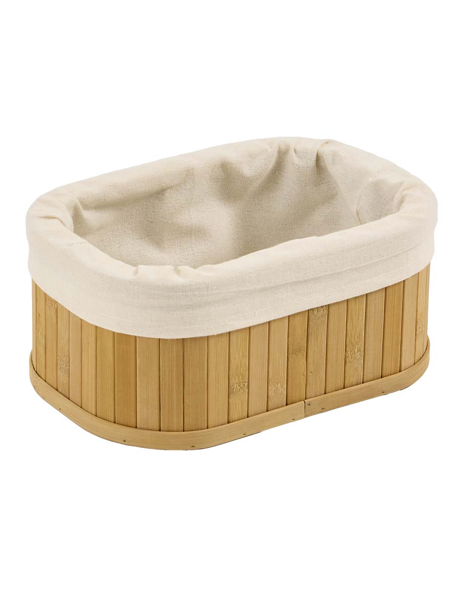Set cesto para ropa de bambú 9