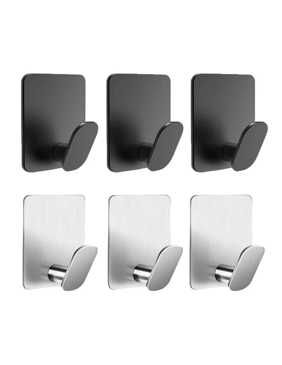 Set gancho de acero inoxidable 6 piezas