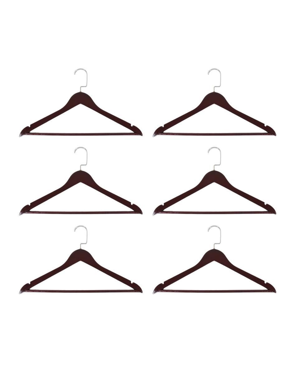 Set gancho traje Organización de madera 12 piezas 2