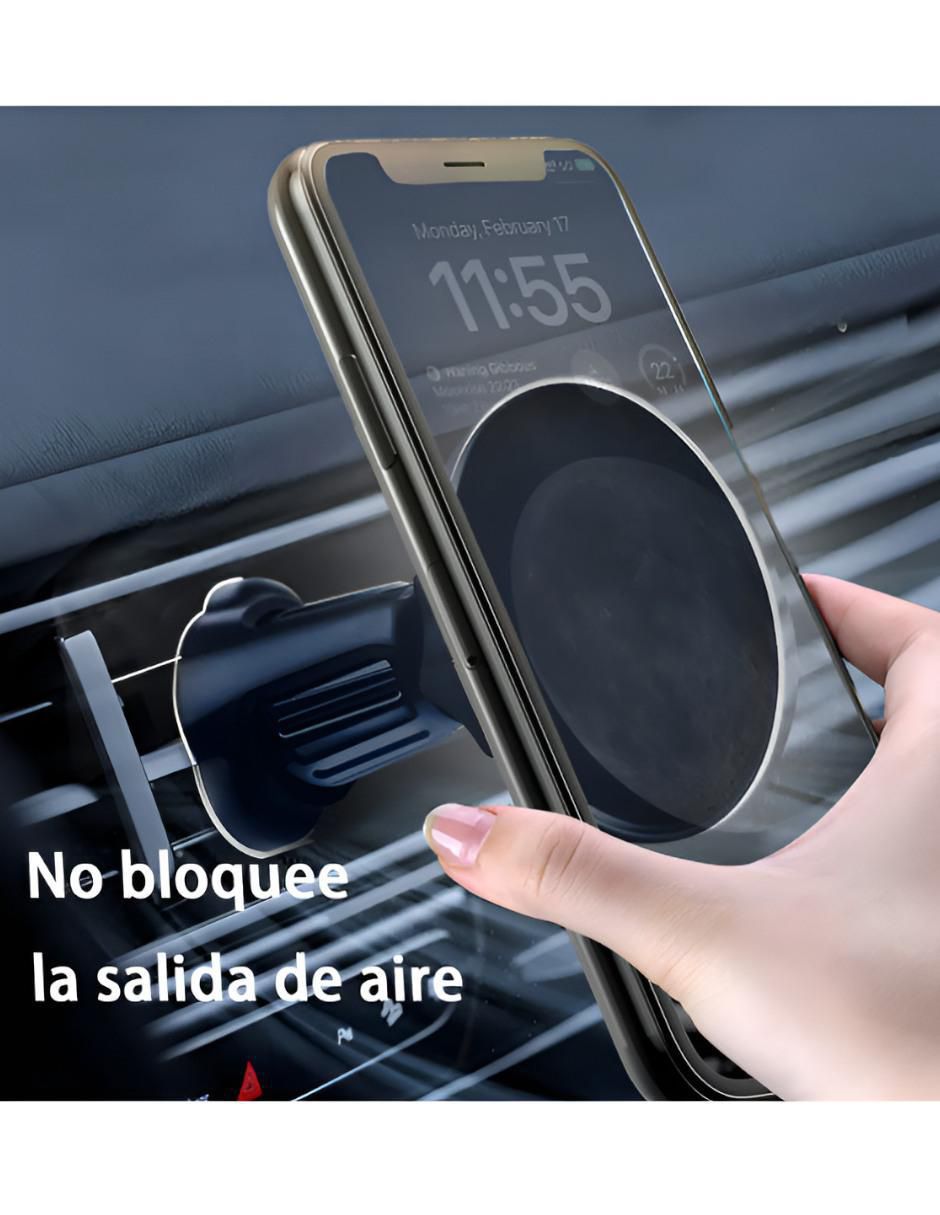 Porta celular portátil fijación imán 4