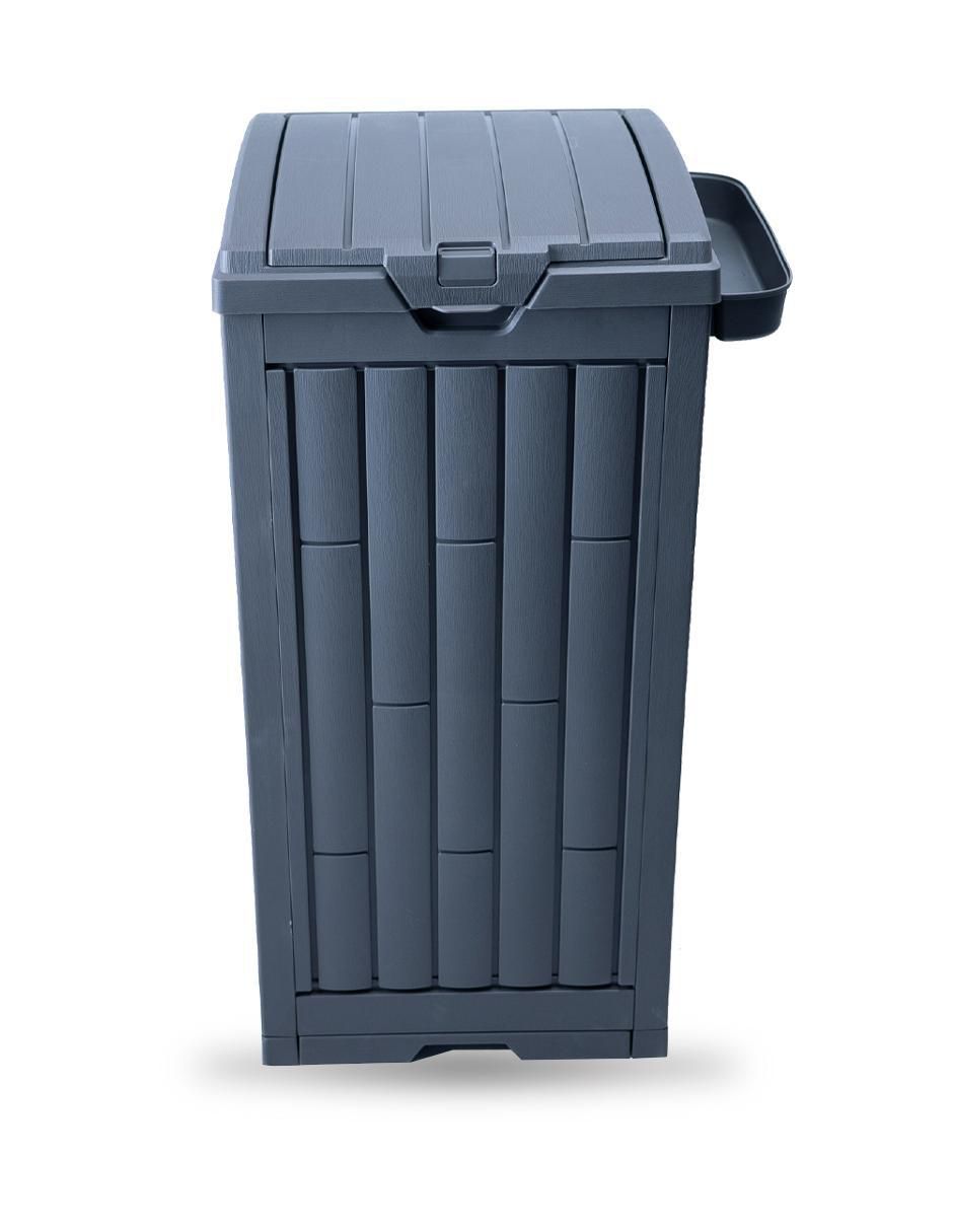 Bote de basura de plástico