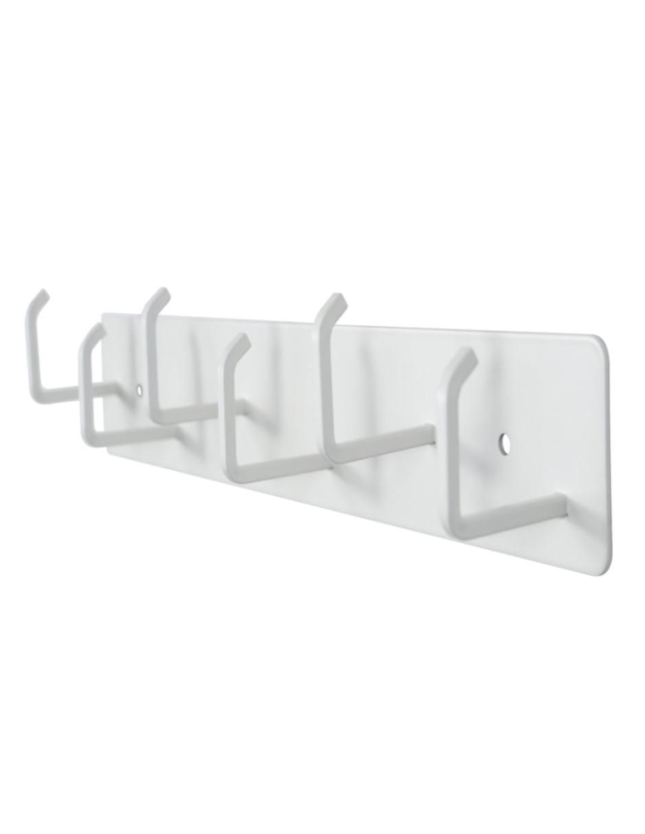 Perchero de pared de metal 6 ganchos