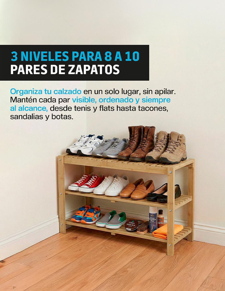 Zapatera armable multiusos para 10 pares de zapatos 3