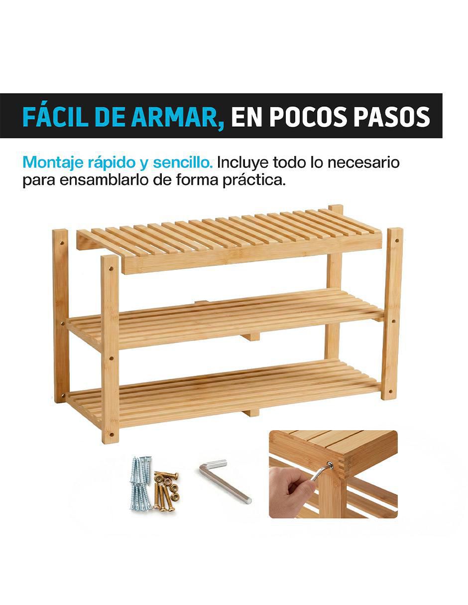 Zapatera armable multiusos para 10 pares de zapatos 4